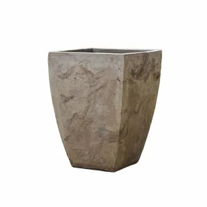 Antico Terra Cotta Square Brasilia Planter>Roger's Gardens Hot