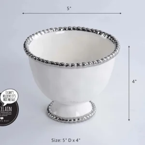 Argentinian Salerno Small Footed Bowl>Roger's Gardens Online
