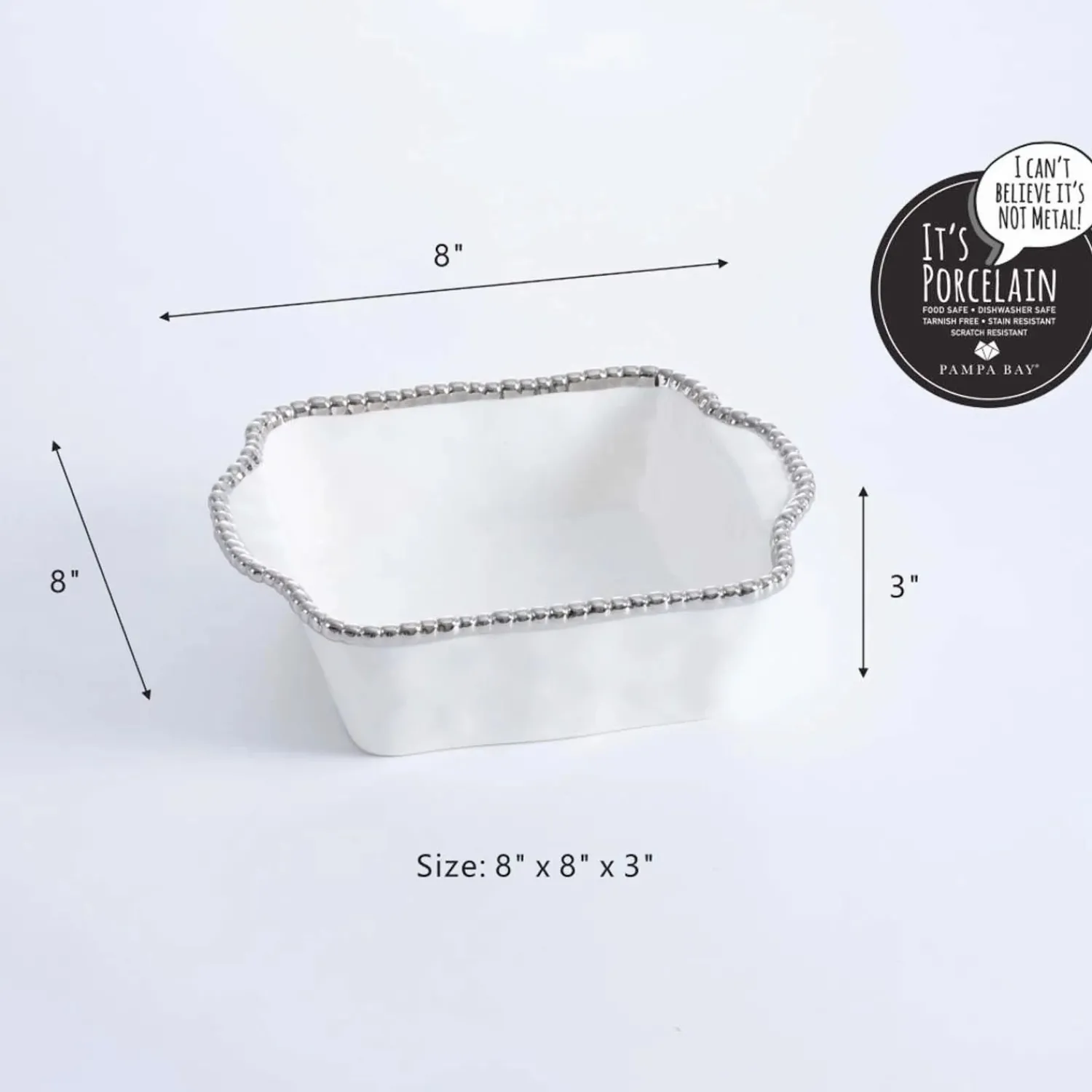 argentinian_salerno_square_baking_dish_2.webp Argentinian Salerno Square Baking Dish>Roger's Gardens Cheap