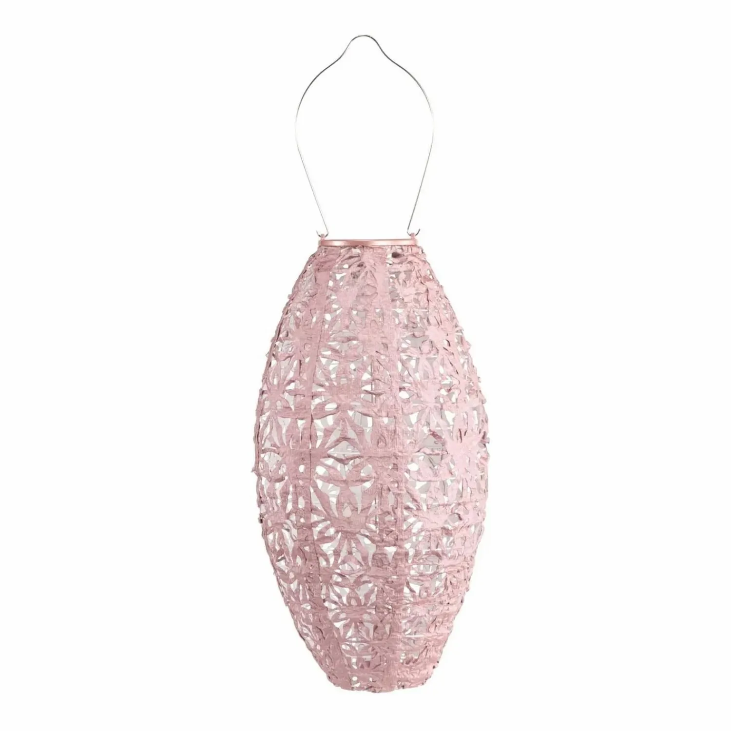 blush_solar_pod_lantern___0.webp Blush Solar Pod Lantern - 15">Roger's Gardens New
