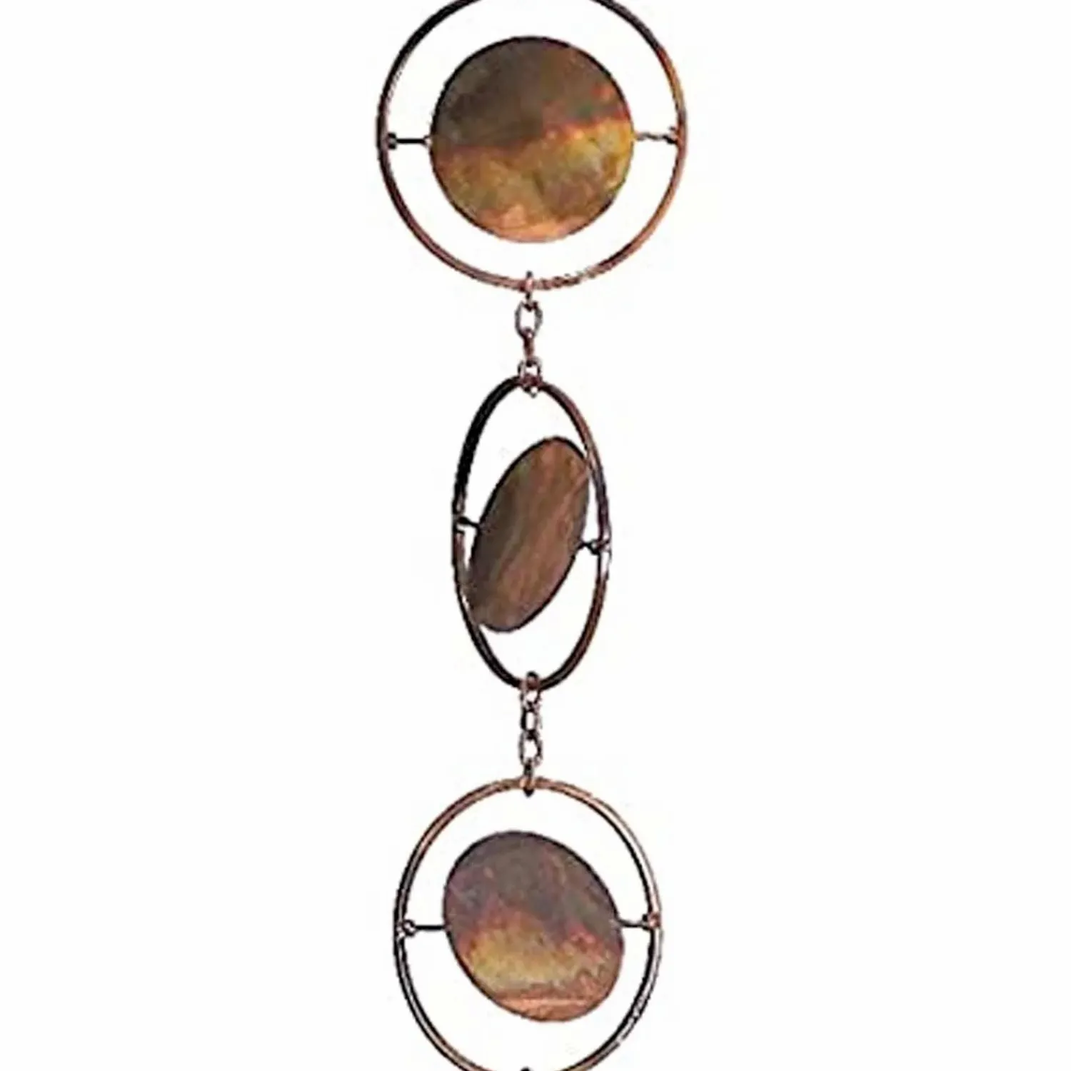 flamed_circles_hanging_rain_chain_0.webp Flamed Circles Hanging Rain Chain>Roger's Gardens Outlet