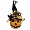 Happy Halloween Lighted Pumpkin Wall Decor - 22" Tall>Roger's Gardens Hot