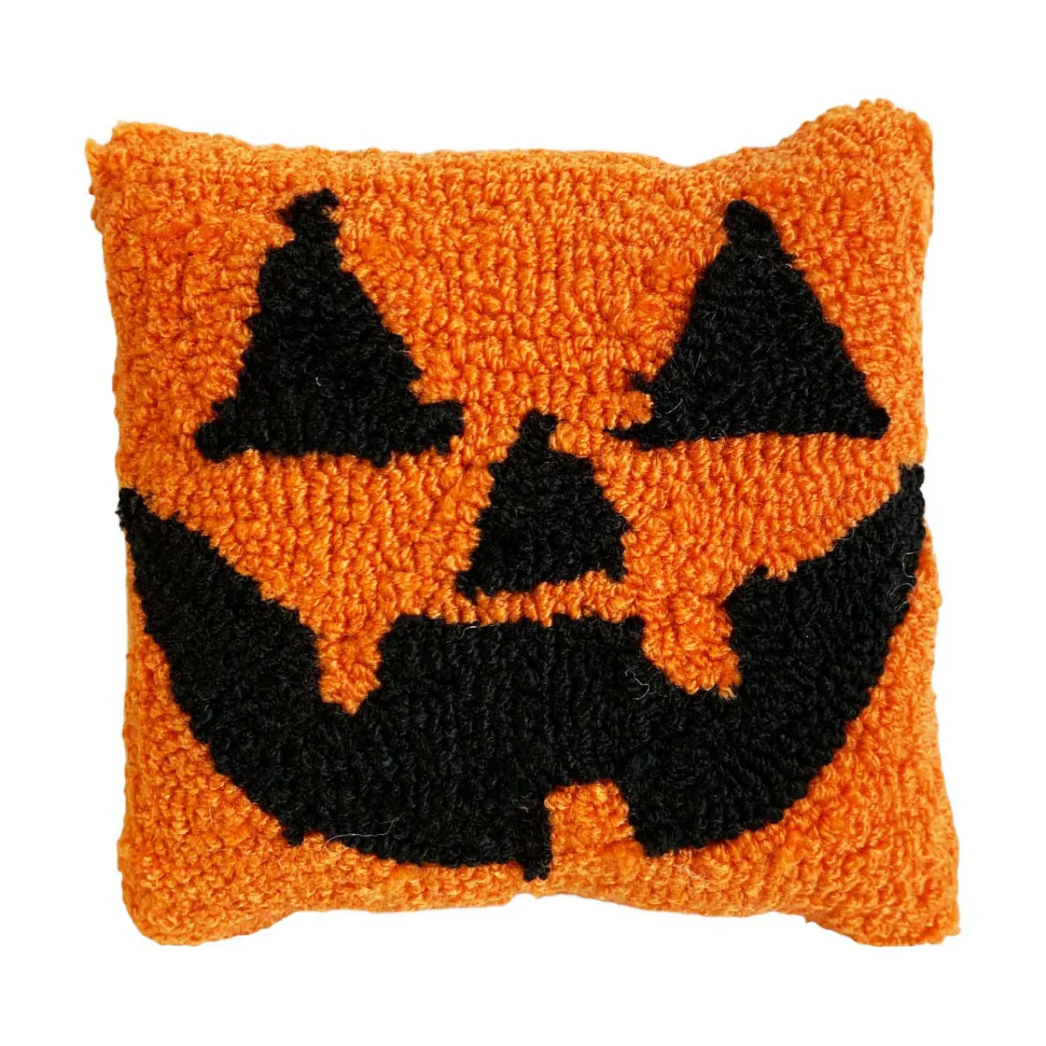 jackolantern_square_pillow___x__0.webp Jack-O-Lantern Square Pillow - 8" X 8">Roger's Gardens Fashion
