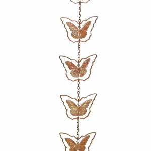 Mystic Butterfly Rain Chain - 96" Long>Roger's Gardens Fashion