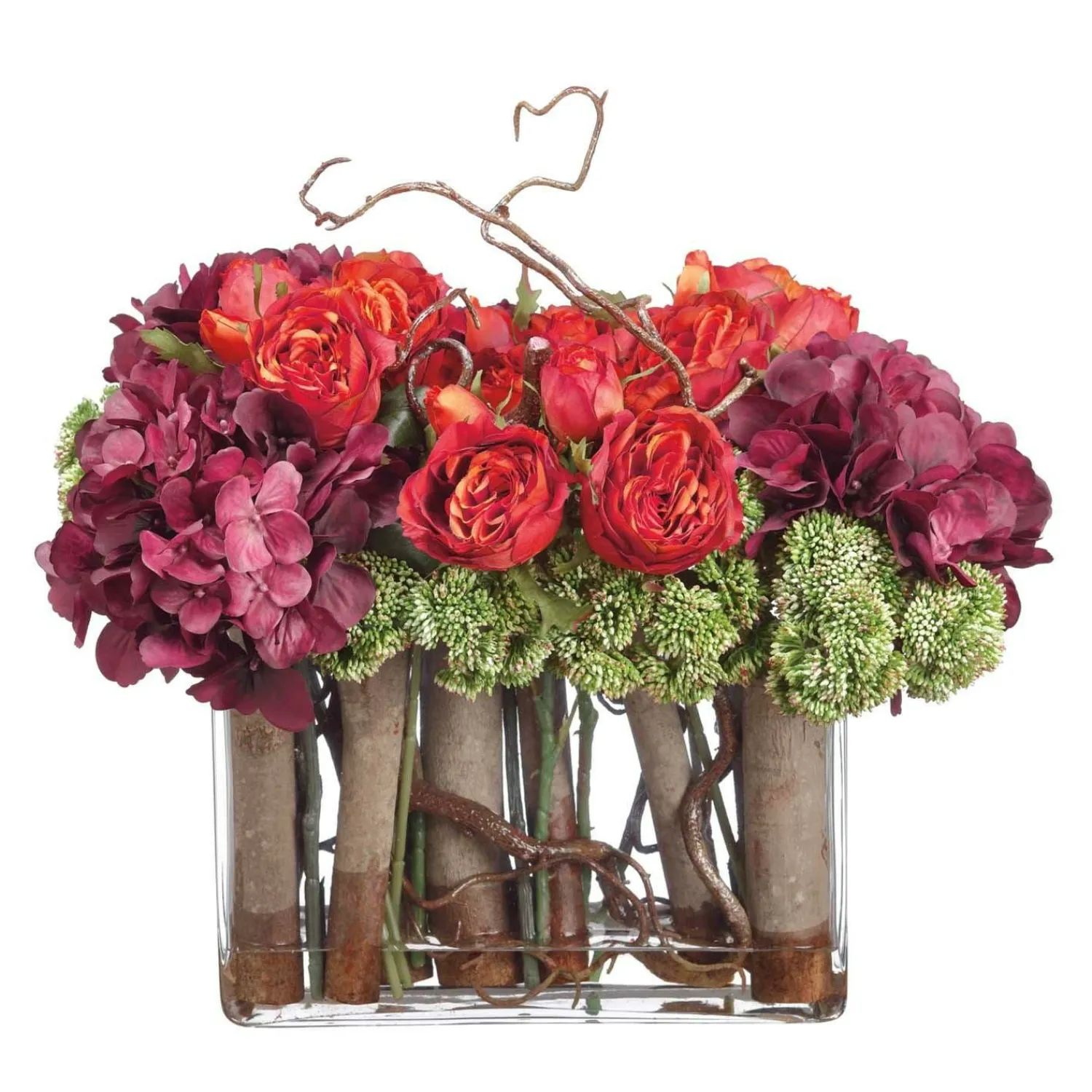 silk_roses__hydrangeas_in_glass_vase_0-1.webp Silk Roses & Hydrangeas In Glass Vase>Roger's Gardens Cheap