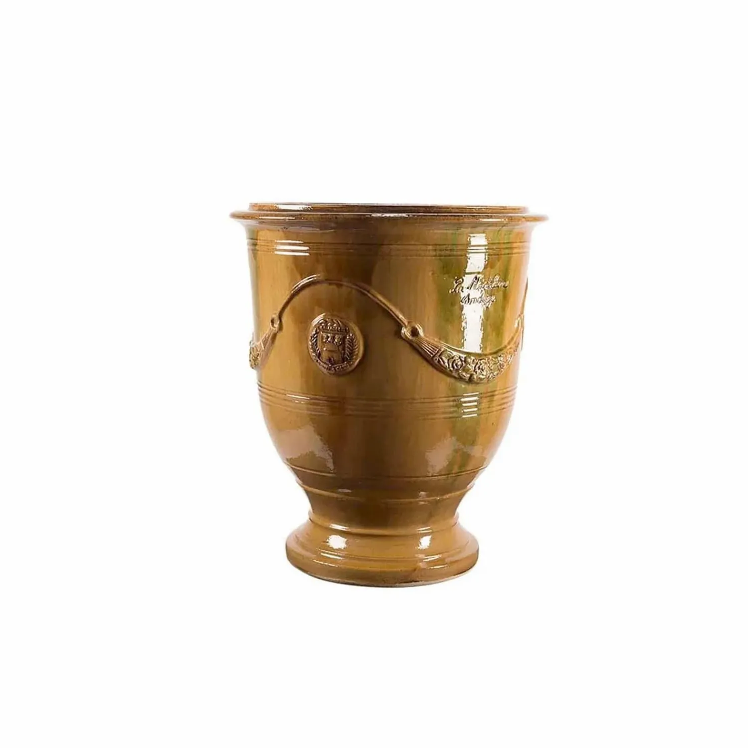 traditional_french_glazed_anduze_flame_vase_5.webp Traditional French Glazed Anduze Flame Vase>Roger's Gardens Clearance
